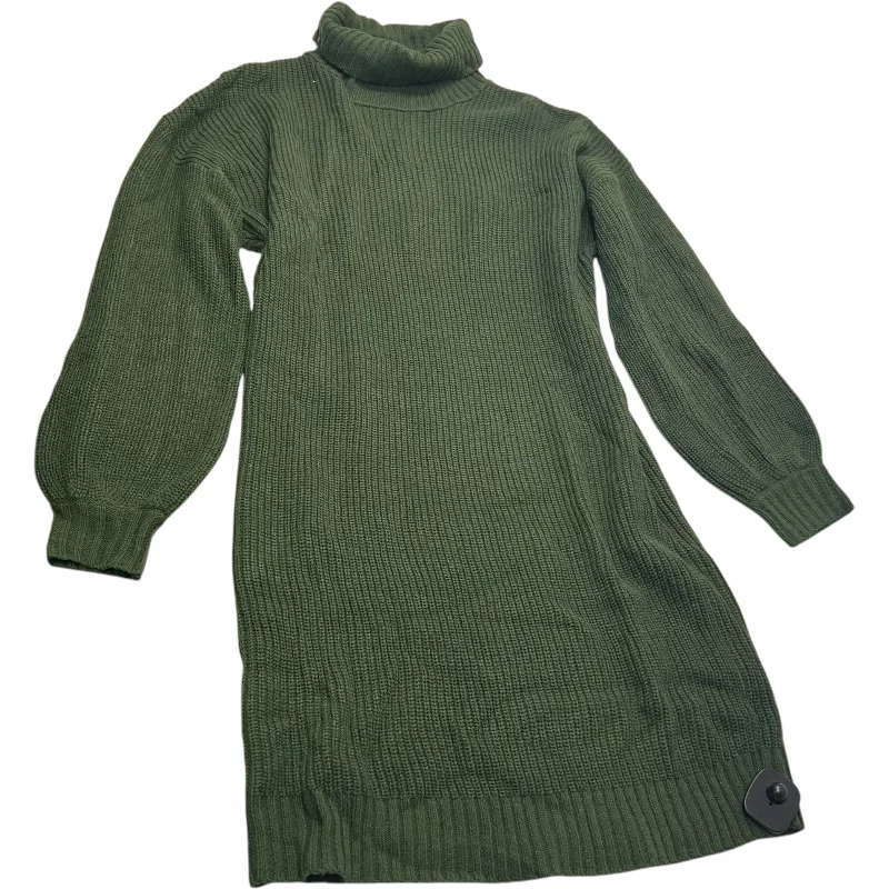 Dress Sweater By Belle By Kim Gravel In Green, Size: M Holiday Sweater Dress