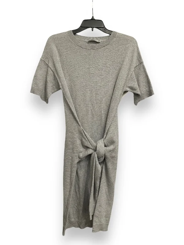 Dress Sweater By Vince In Grey, Size: Xs Cozy Knit Dress