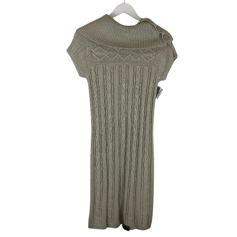 Dress Sweater By New Directions In Grey, Size: S Knit Winter Sweater