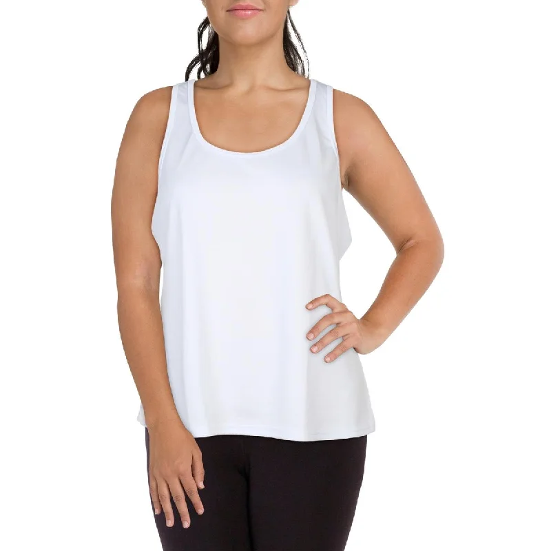 Galaxy Womens Breathable Moisture Wicking Tank Top Soft Sweatshirts with Logo