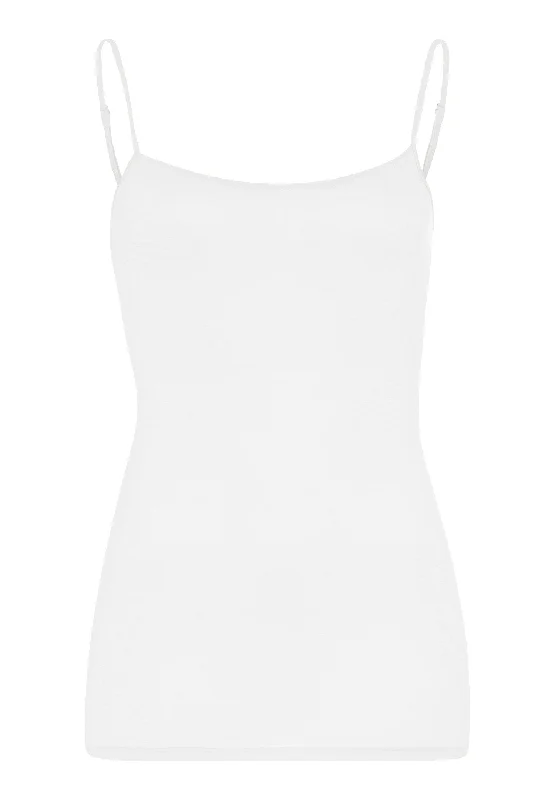 Ultralight Camisole | White 71820-101 Warm pajama sets