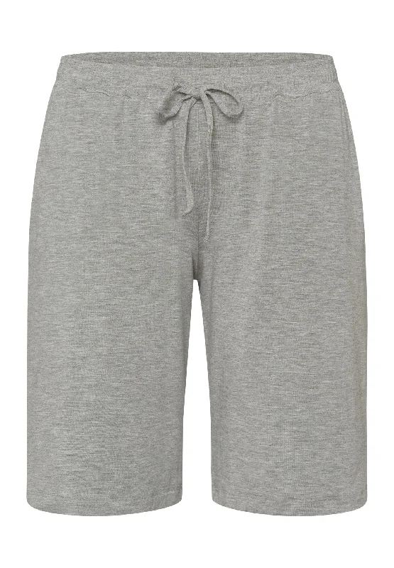 Natural Elegance Shorts | Grey Melange 74903-958 Fall pajama sets