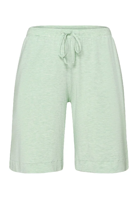 Natural Elegance Shorts | Pistachio Melange 76238-2374 Classic pajama sets