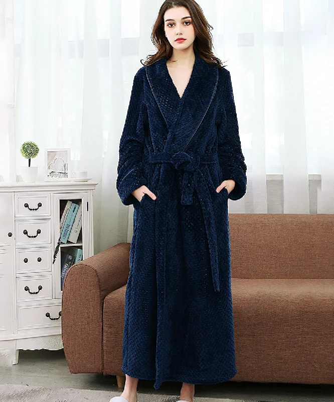 Womens Plush Robes Soft Bathrobe for Ladies Summer pajama sets