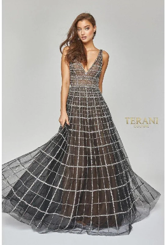 Terani Couture 1922GL0663 Formal Long Prom Dress Best maxi dresses for plus size