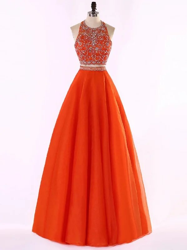 2 Piece Prom Dresses, New Style Evening Gowns Plus size unclassified dresses