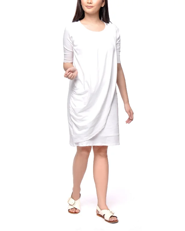 Baptismal Alba Nursing Dress Lined Open-back unclassified dresses