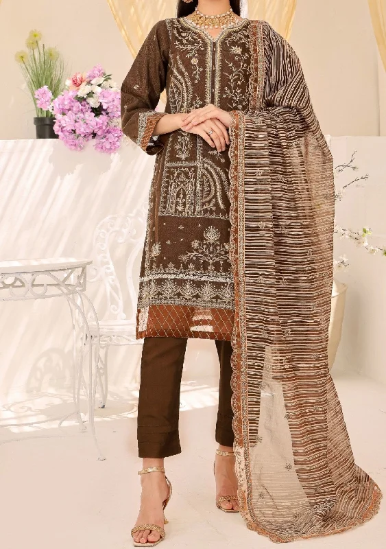 Bin Hameed Rang E Haya Heavy Embroidered Khaddi Net Dress Stylish unclassified dresses