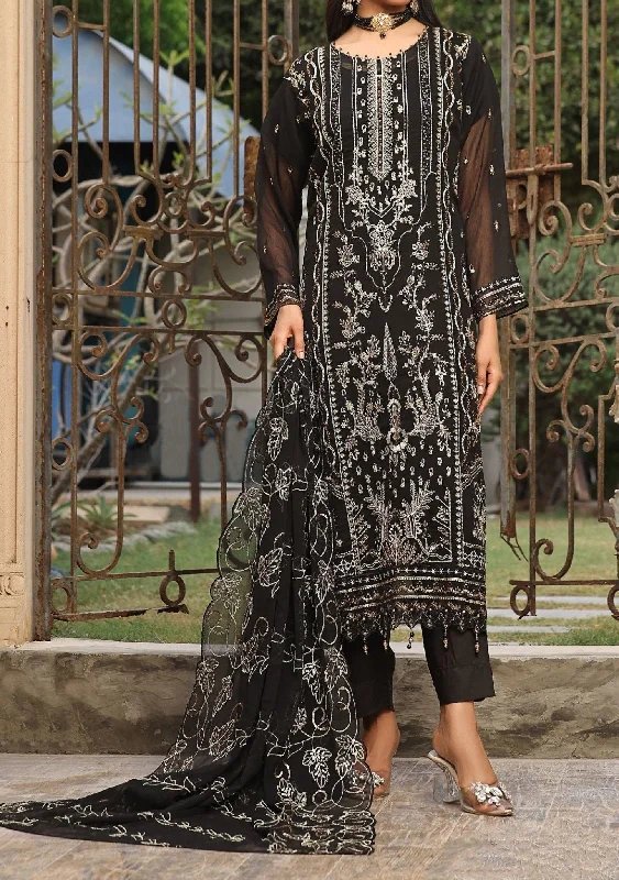 Bin Hameed Rina Luxury Embroidered Chiffon Dress Tulle unclassified dresses