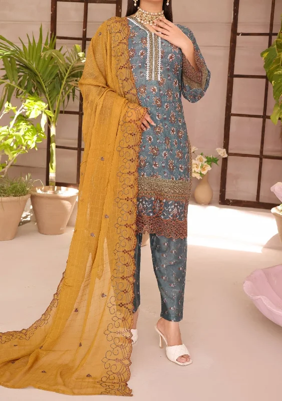 Bin Hameed Simra Embroidered Chikankari Lawn Dress Street style unclassified dresses