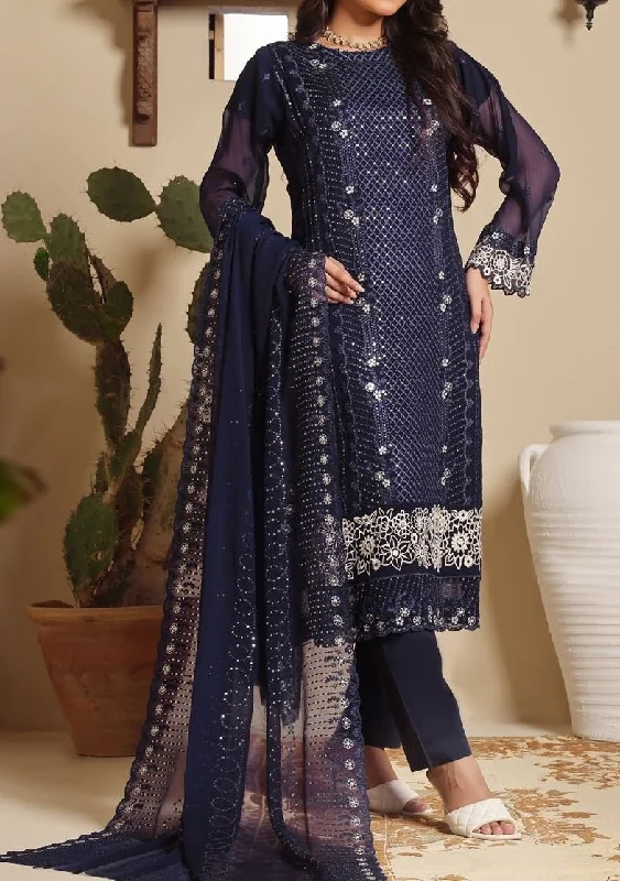 Bin Hameed Ziva Luxury Embroidered Chiffon Dress Vacation unclassified dresses