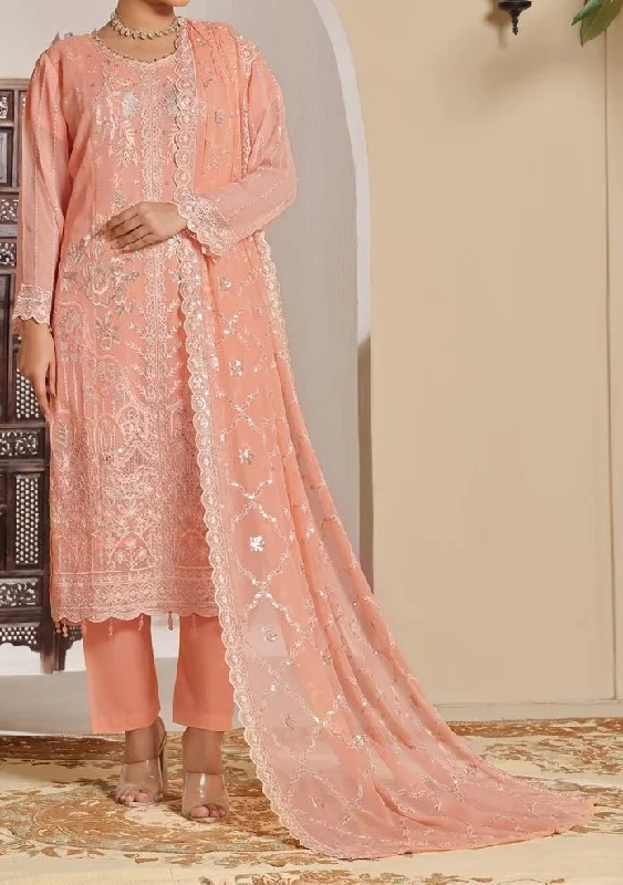 Bin Hameed Ziva Luxury Embroidered Chiffon Dress Long sleeve unclassified dresses