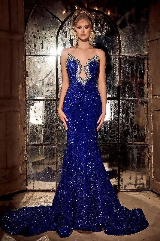 **Captivating Glamour: The Portia and Scarlett PS23683 Gown for Unforgettable Occasions** Velvet unclassified dresses