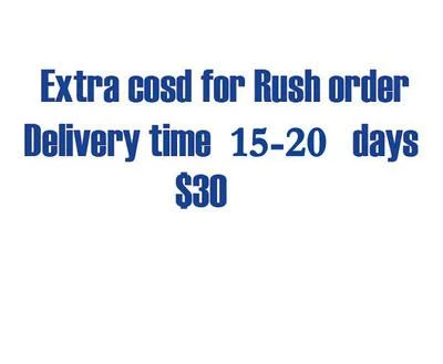 Extra Cost of Rush order, Get dress within 15-20 days Casual unclassified dresses