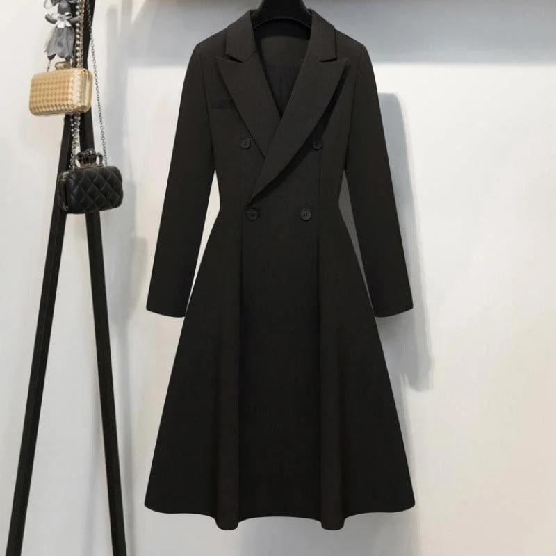 Black trench coat