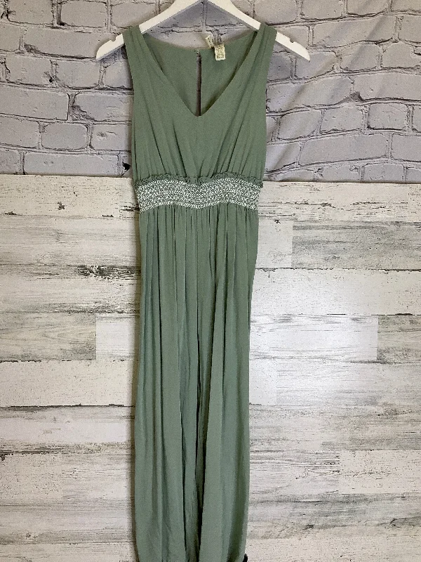 Green Jumpsuit Japna, Size Xs Ruched unclassified dresses