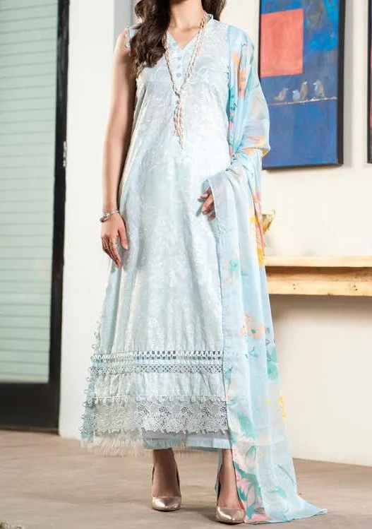 Gulljee Emira Ready Made Embroidered Lawn Dress Polka dot unclassified dresses