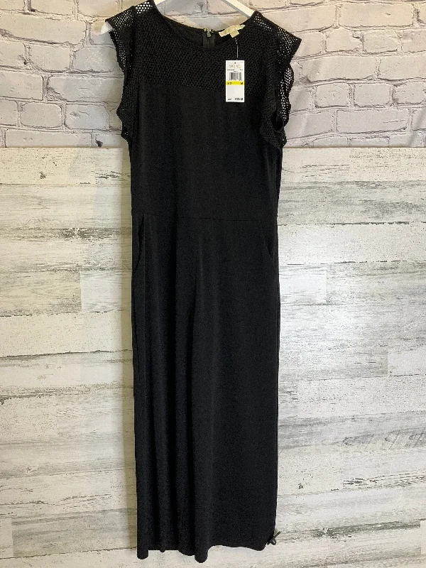 Jumpsuit By Michael By Michael Kors In Black, Size: M Tiered unclassified dresses