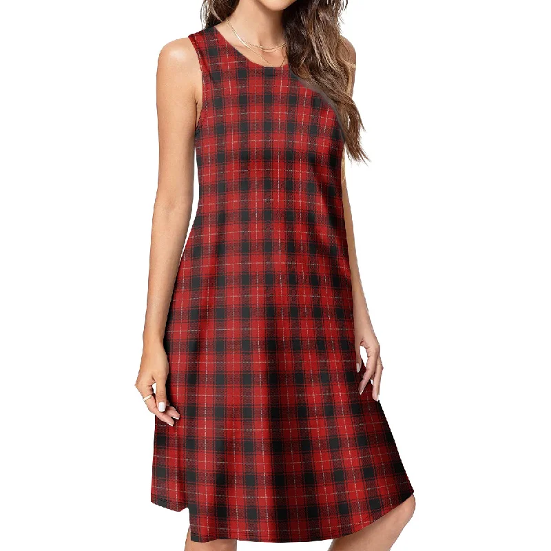 MacIver (McIver) Tartan Womens Casual Dresses Summer unclassified dresses