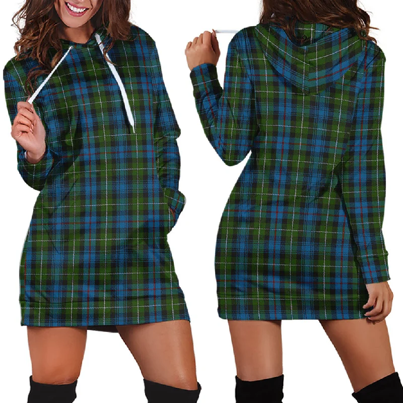 Mackenzie (Mckenzie) Tartan Hoodie Dress Long unclassified dresses