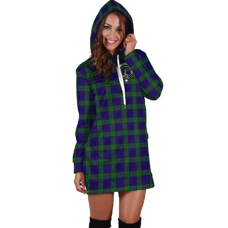 MacKinlay (McKinlay) Tartan Hoodie Dress with Family Crest Spring unclassified dresses