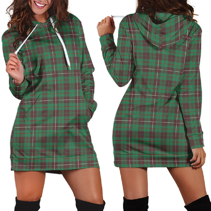 MacKinnon Hunting Ancient Tartan Hoodie Dress Printed unclassified dresses