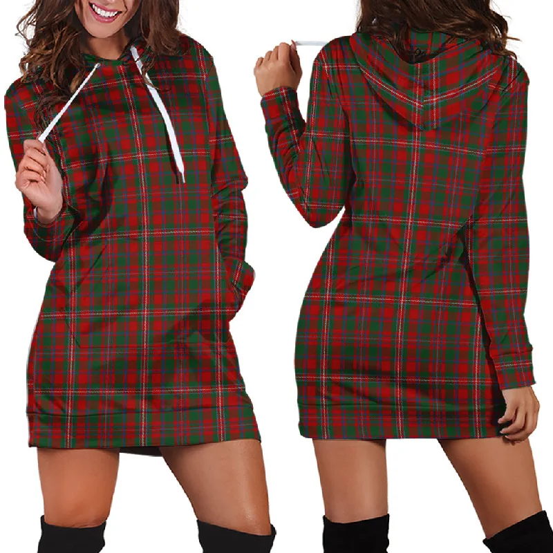 MacKinnon (McKinnon) Tartan Hoodie Dress Mesh unclassified dresses