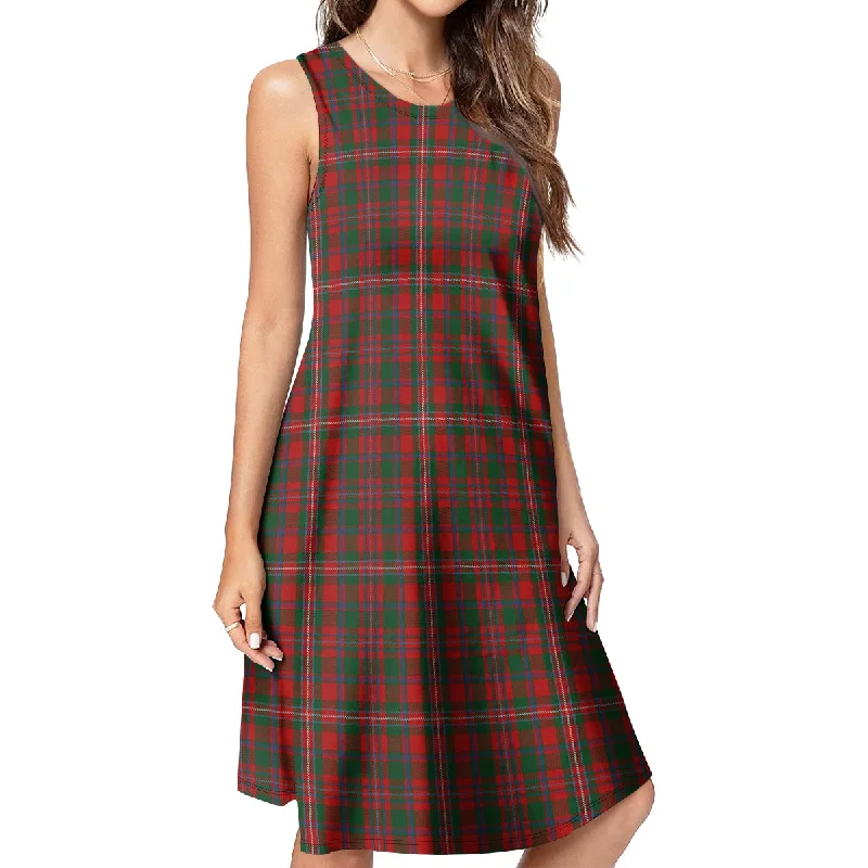 MacKinnon (McKinnon) Tartan Womens Casual Dresses Travel unclassified dresses