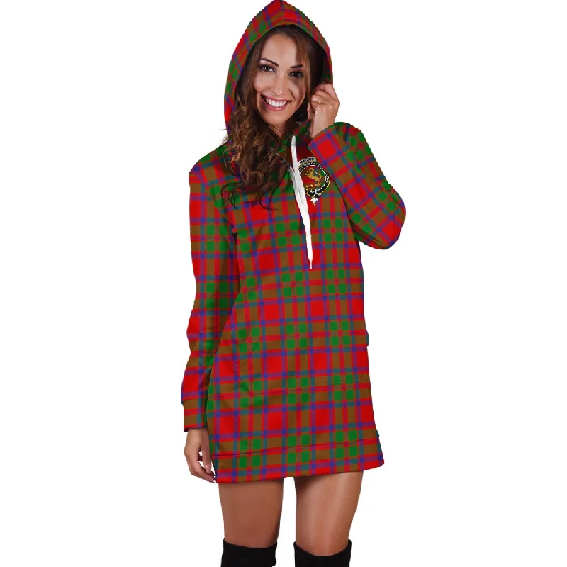 MacKintosh (McKintosh) Tartan Hoodie Dress with Family Crest Minimalist unclassified dresses