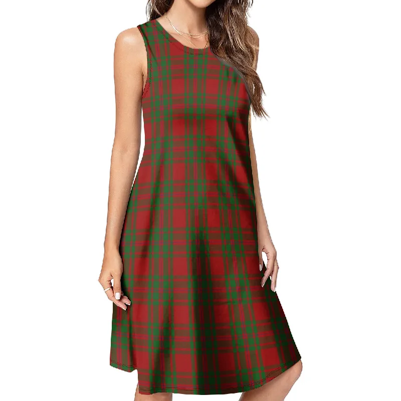 MacKintosh Red Tartan Womens Casual Dresses Tulle unclassified dresses