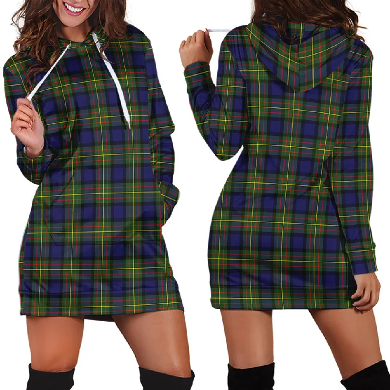 MacLaren Modern Tartan Hoodie Dress Lace unclassified dresses