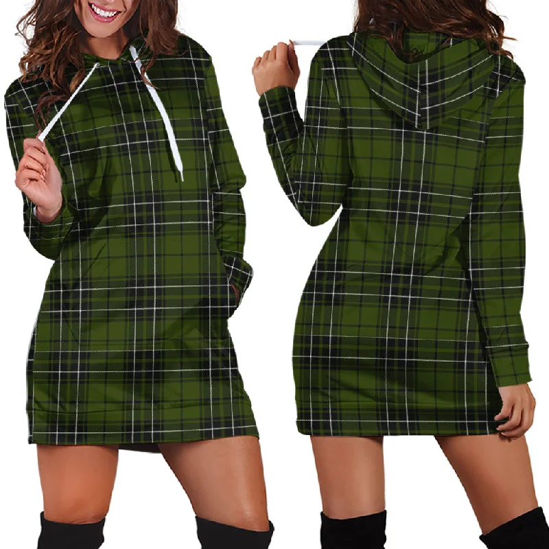 MacLean Hunting Tartan Hoodie Dress Plus size unclassified dresses