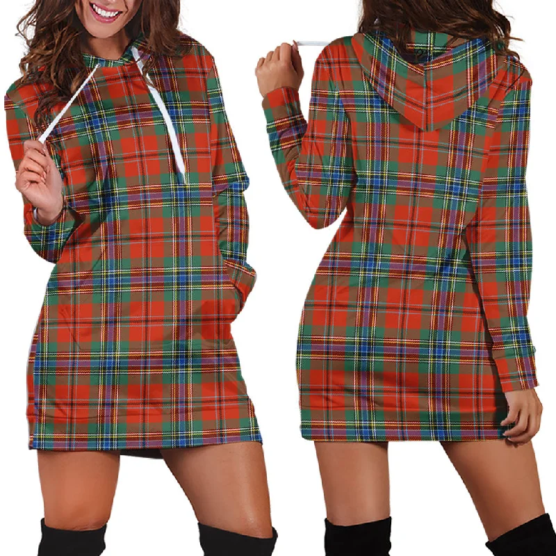 MacLean of Duart Ancient Tartan Hoodie Dress Denim unclassified dresses