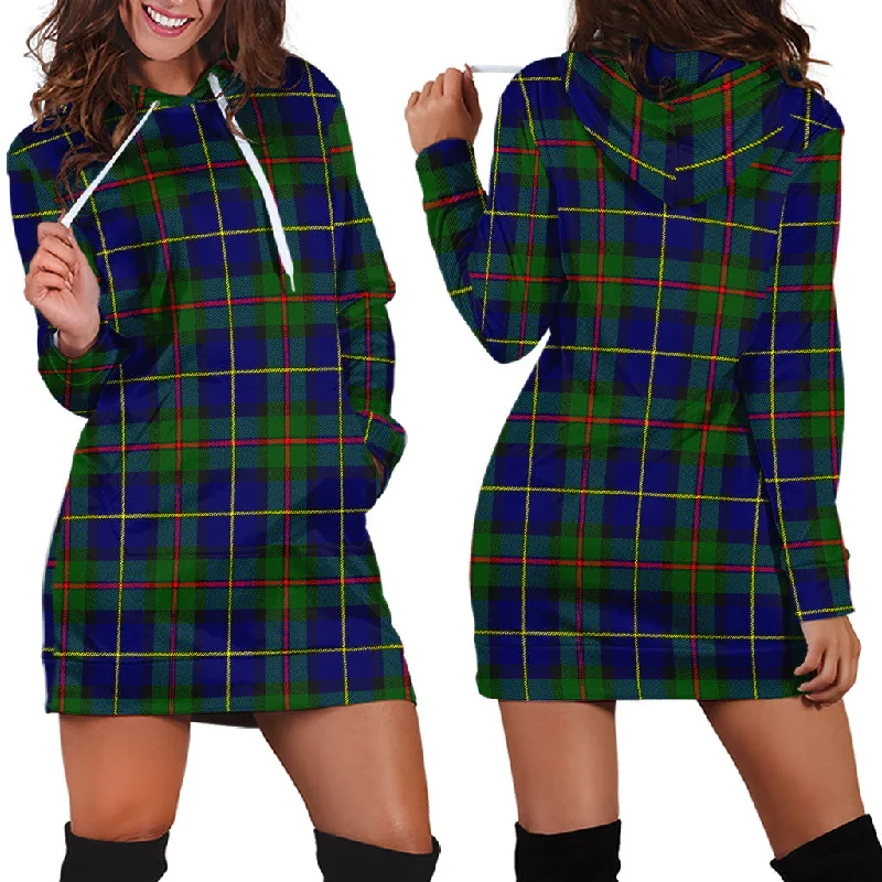 MacLeod of Harris Modern Tartan Hoodie Dress Long sleeve unclassified dresses