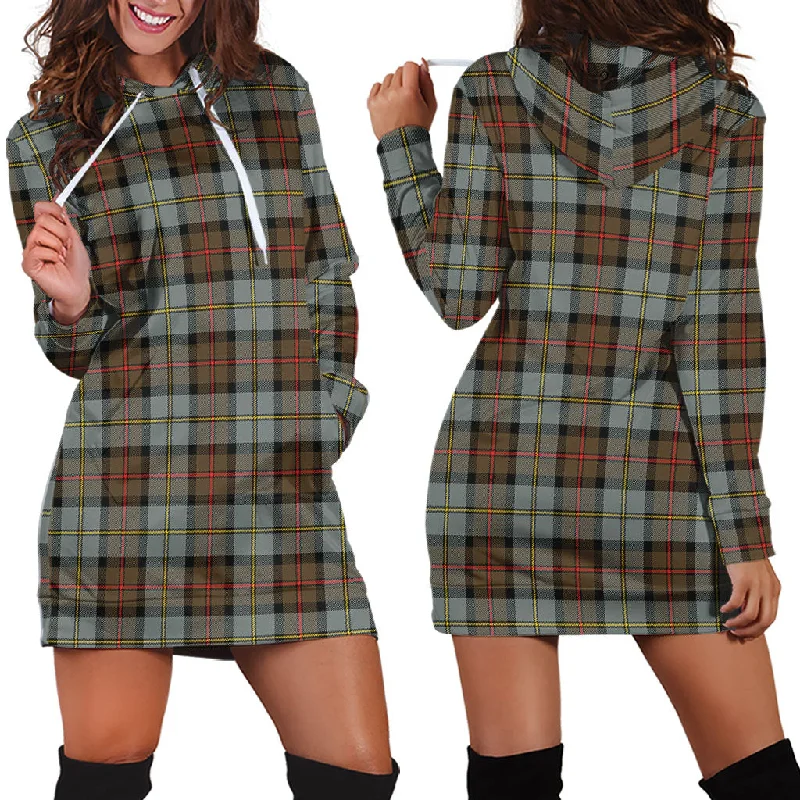 MacLeod of Harris Weathered Tartan Hoodie Dress Striped unclassified dresses