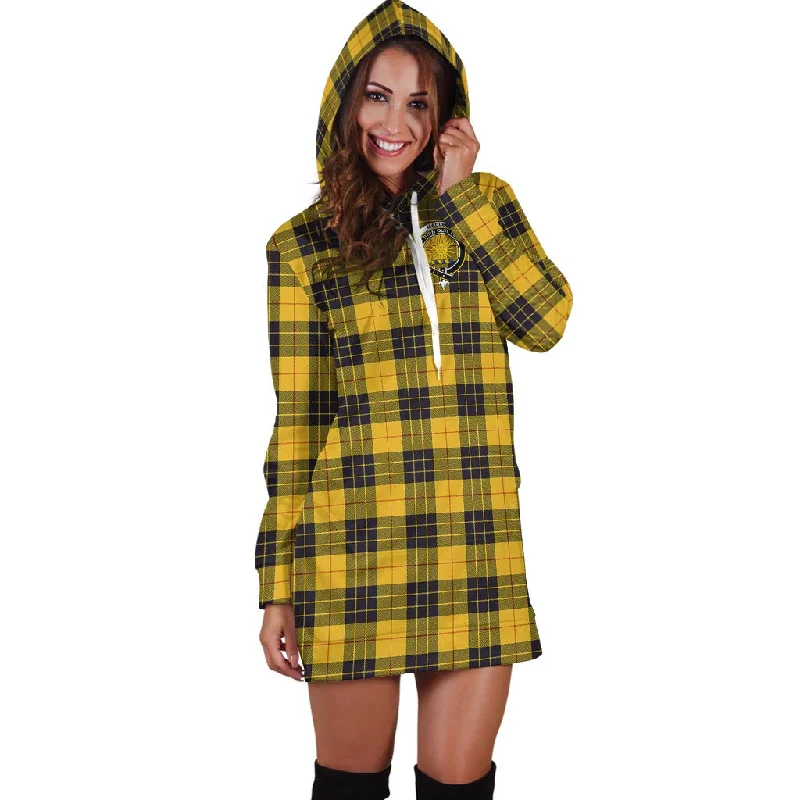 MacLeod of Lewis Ancient Tartan Hoodie Dress with Family Crest Holiday unclassified dresses