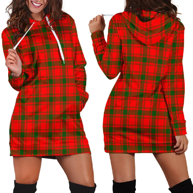 MacQuarrie Modern Tartan Hoodie Dress A-line unclassified dresses