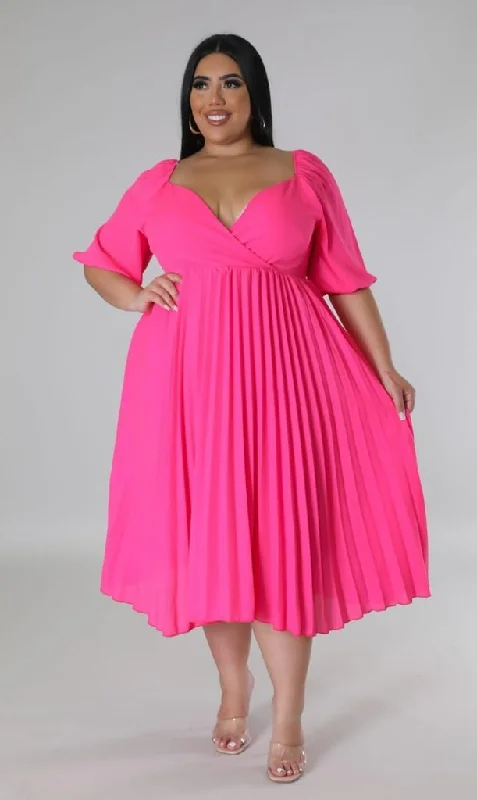 SweetHeart Pleated Dress High-low unclassified dresses