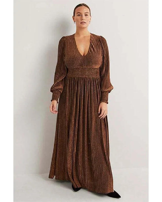 Boden Metallic Jersey Maxi Dress Tulle Maxi Skirt