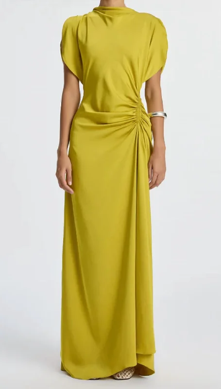 Nadia Long Gown In Cactus Blo Trendy Maxi Skirt