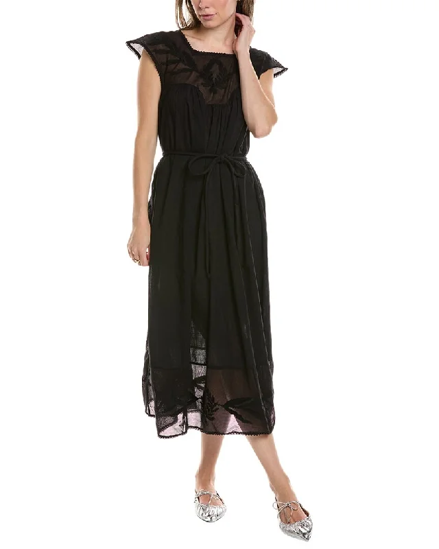 THE GREAT The Dawn Maxi Dress Bold Maxi Skirt